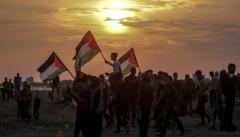 Los palestinos celebran la proclamación de su independencia